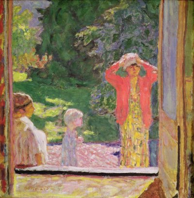 Vor dem Fenster, 1918 von Pierre Bonnard