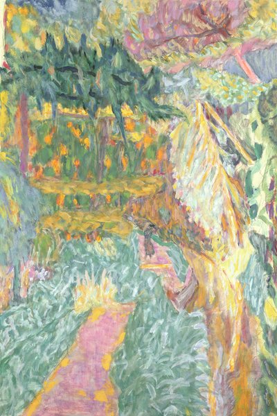 Der Garten in Cannet von Pierre Bonnard