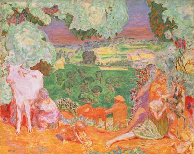 Pastorale Symphonie, 1916-20 von Pierre Bonnard