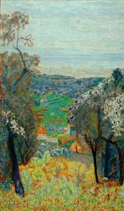 Landschaft von Cannet von Pierre Bonnard