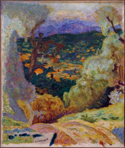 Südliche Landschaft: Le Cannet von Pierre Bonnard
