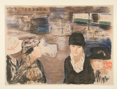 Place Clichy von Pierre Bonnard