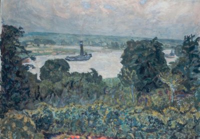 Schlepper auf der Seine von Pierre Bonnard