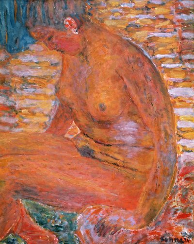 Düsterer Akt von Pierre Bonnard