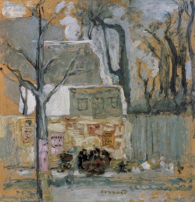 Straßenecke in Paris, um 1905 von Pierre Bonnard