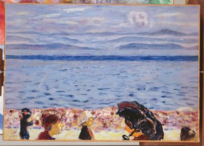 Der Strand, Blaues Meer, ca. 1930 von Pierre Bonnard