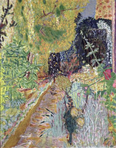 Der Garten, um 1936 von Pierre Bonnard