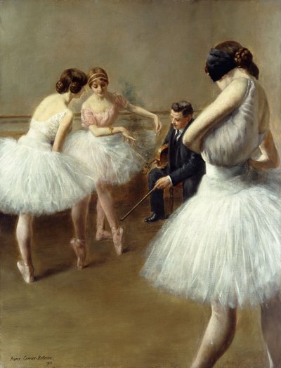 Die Ballettstunde von Pierre Carrier Belleuse