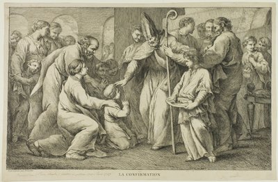 Die Konfirmation von Pierre Charles Tremolieres