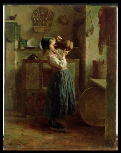 Sich selbst bedienen, 1859 von Pierre Edouard Frere