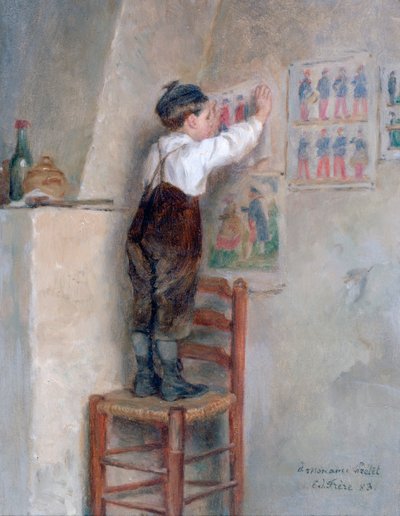 Im Klassenzimmer, 1883 von Pierre Edouard Frere