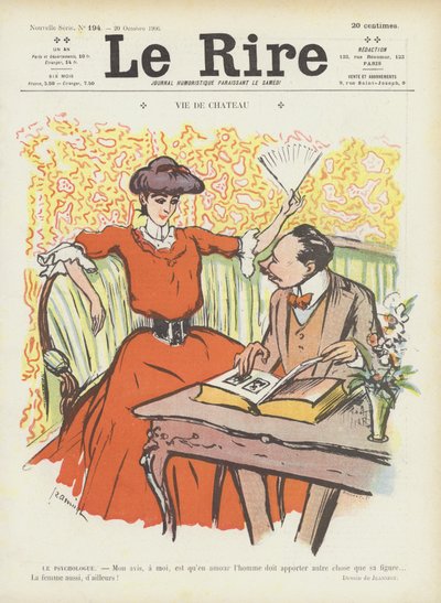 Illustration für Le Rire von Pierre Georges Jeanniot