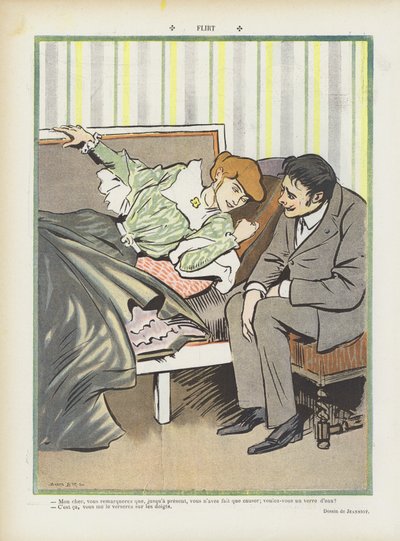 Illustration für Le Rire von Pierre Georges Jeanniot