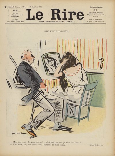 Illustration für Le Rire von Pierre Georges Jeanniot