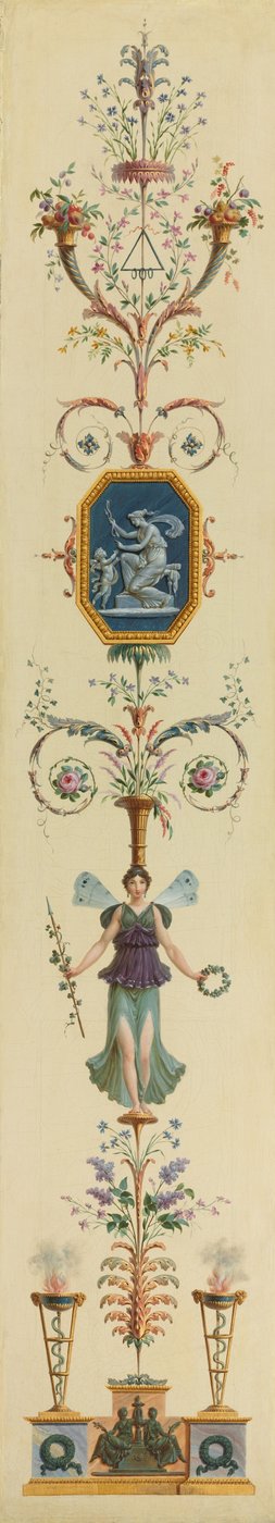 Dekoratives Panel von Pierre II Rousseau