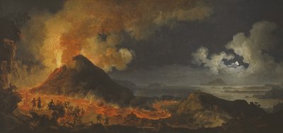 Der Ausbruch des Vesuvs, 1771 von Pierre Jacques Volaire