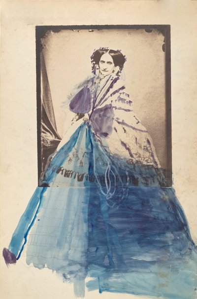 [Die Gräfin im Spitzenschal], 1860er Jahre von Pierre Louis Pierson