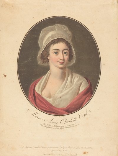 Charlotte Corday von Pierre Michel Alix