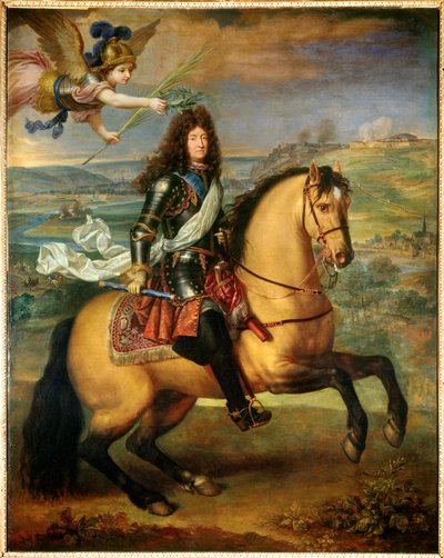 Reiterporträt von Ludwig XIV von Pierre Mignard