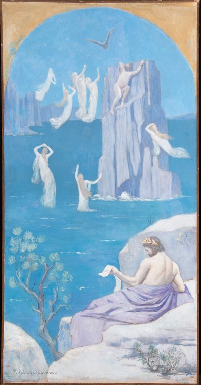 Dramatische Poesie (Aischylos) von Pierre Puvis de Chavannes