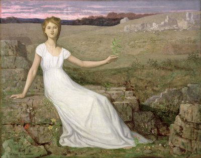 Hoffnung, 1872 von Pierre Puvis de Chavannes