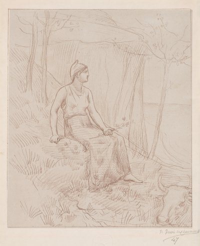 Normandie von Pierre Puvis de Chavannes