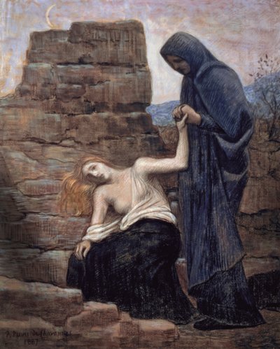 Mitleid, 1887 von Pierre Puvis de Chavannes