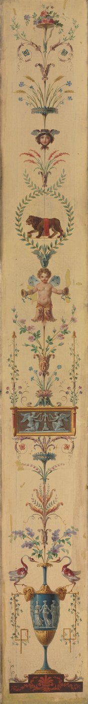 Dekoratives Panel, 1790er Jahre von Pierre Rousseau