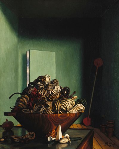 Schüssel mit Wolle von Pierre Roy
