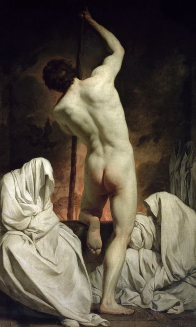 Charon überquert die Schatten von Pierre Subleyras