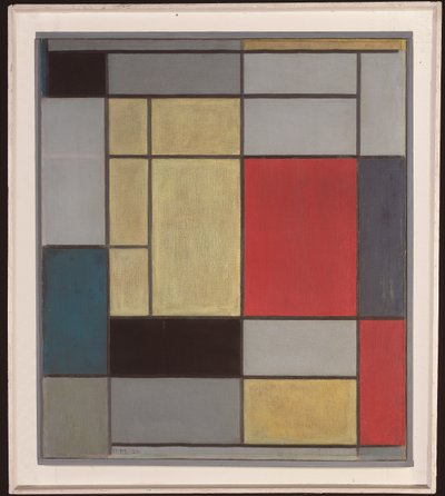 Komposition I von Piet Mondrian
