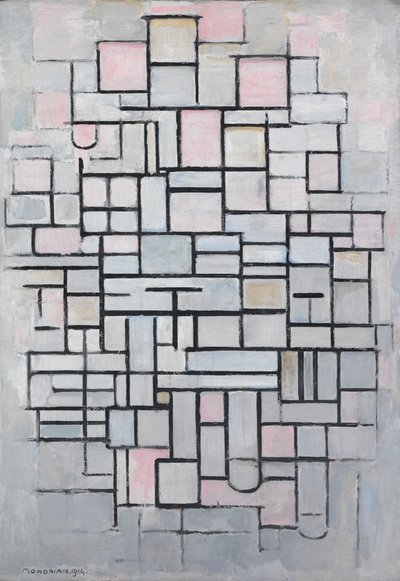 Komposition Nr. IV von Piet Mondrian