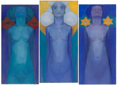 Evolution, 1911 von Piet Mondrian