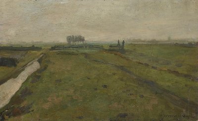 Landschaft bei Amsterdam, ca. 1902 von Piet Mondrian