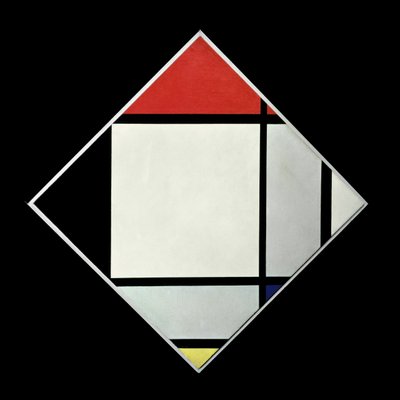 Rautenbild II von Piet Mondrian