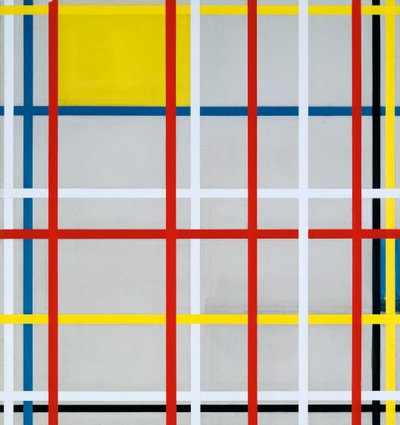 New York City, 3, 1941 von Piet Mondrian