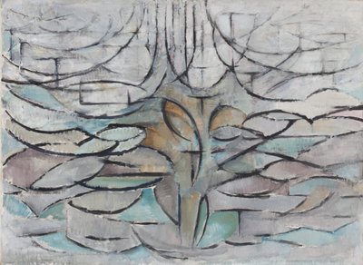 Der blühende Apfelbaum, 1912 von Piet Mondrian