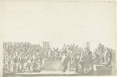Katholische Kommunion von Pieter Bartholomeusz. Barbiers