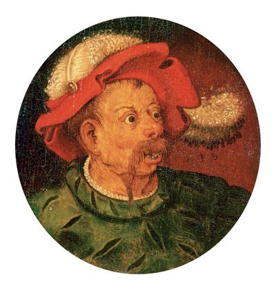 Kopf eines Landsknechts, ca. 1545-1569 von Pieter Bruegel the Elder