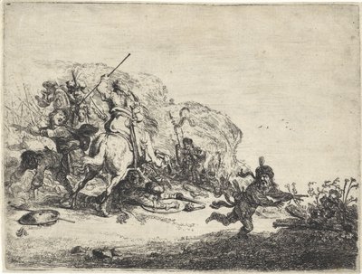 Reiterkampf von Pieter Cornelisz. Verbeeck