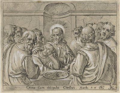 Das letzte Abendmahl von Pieter Feddes van Harlingen