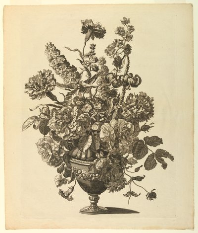 Blumenvase von Pieter I. Mortier