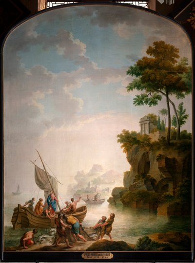 Wunderbarer Fischfang von Pieter Norbert van Reysschoot