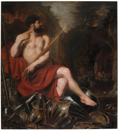 Vulkan und das Feuer, 17. Jahrhundert von Pieter Paul Rubens