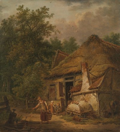 Bauernhaus bei Helvoirt von Pieter Pietersz. Barbiers