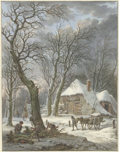 Winterlandschaft von Pieter Pietersz. Barbiers