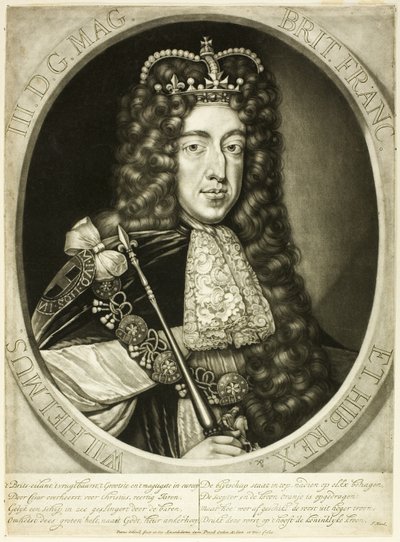 Wilhelm III., König von England von Pieter Schenk