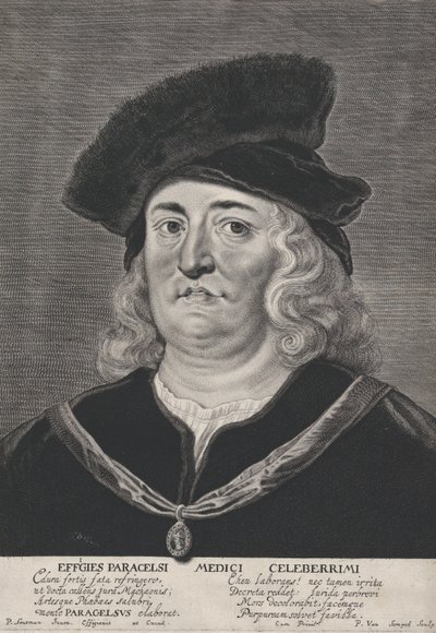 Porträt von Theophrastus Paracelsus von Pieter Soutman