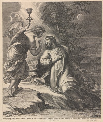 Christus am Ölberg von Pieter de Bailliu