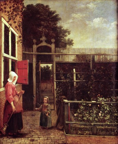 Die Seifenblasen von Pieter de Hooch